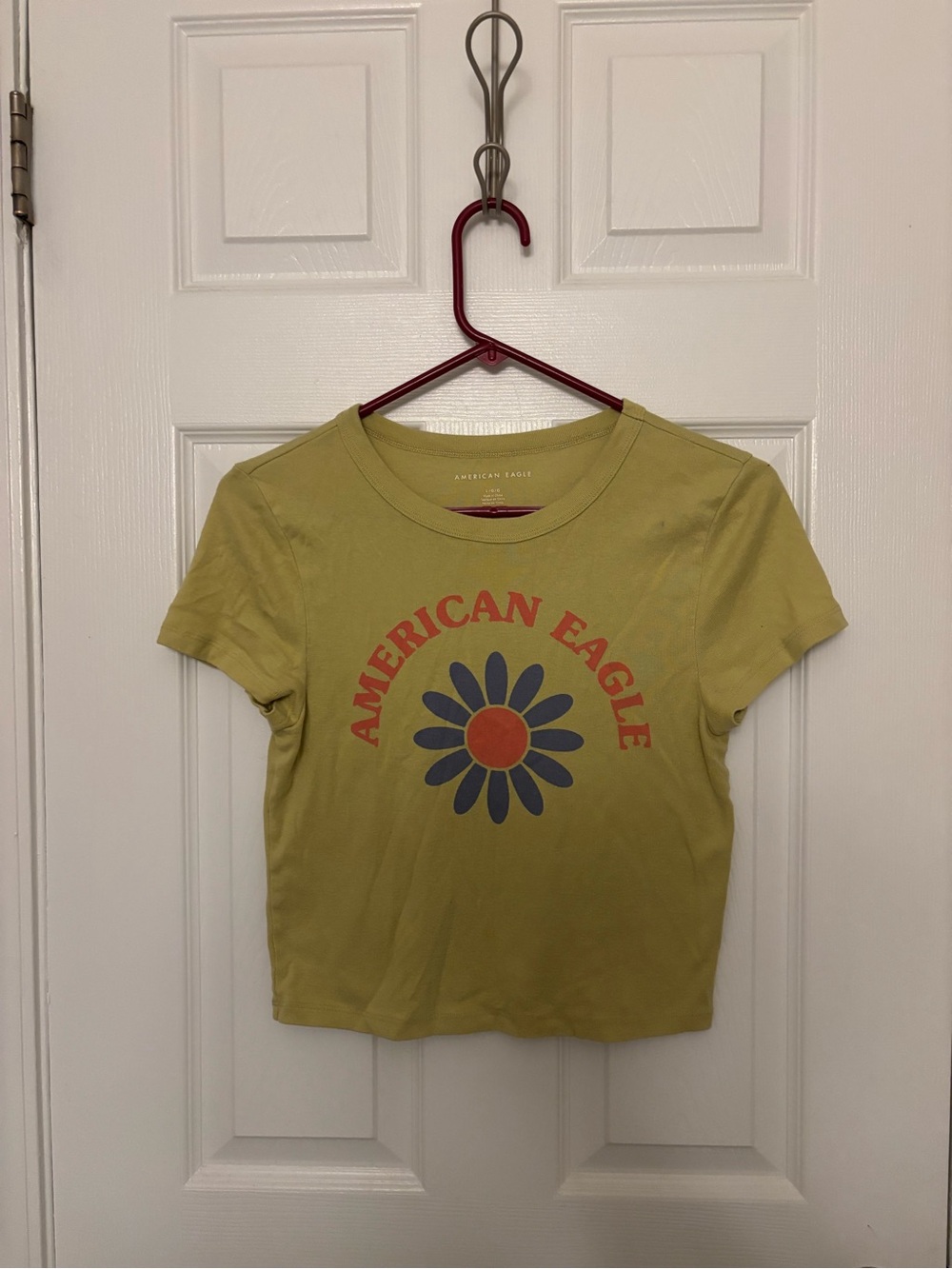 American Eagle Baby Tee - Size Large